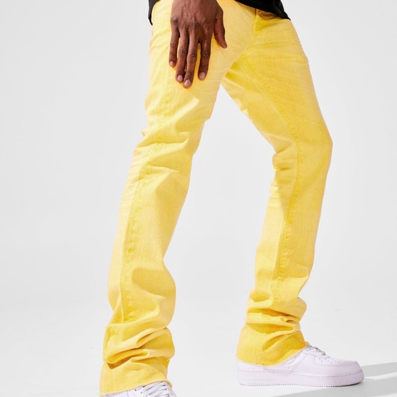 MARTIN STACKED - FULL BLOOM DENIM (GOLD) - Picture 1 of 4
